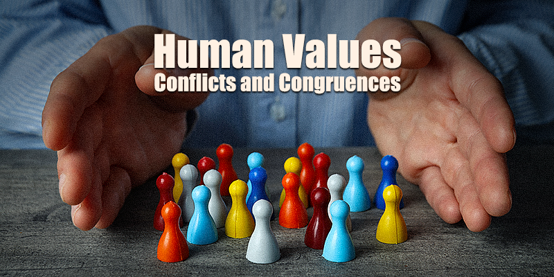 human values – conflicts and congruences