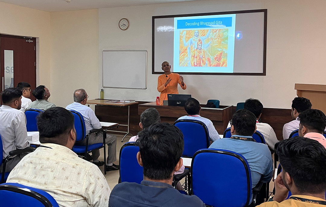 Universal Human Values Session - Mr. Radhavallabh Das